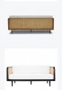 Edith Cane Sofa 3 Seater